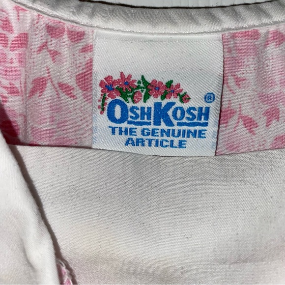 OSH KOSH - VINTAGE 80s - GIRL DRESS - Sailor Collar - USA - Small Stain - Size 5 - Picture 2 of 9